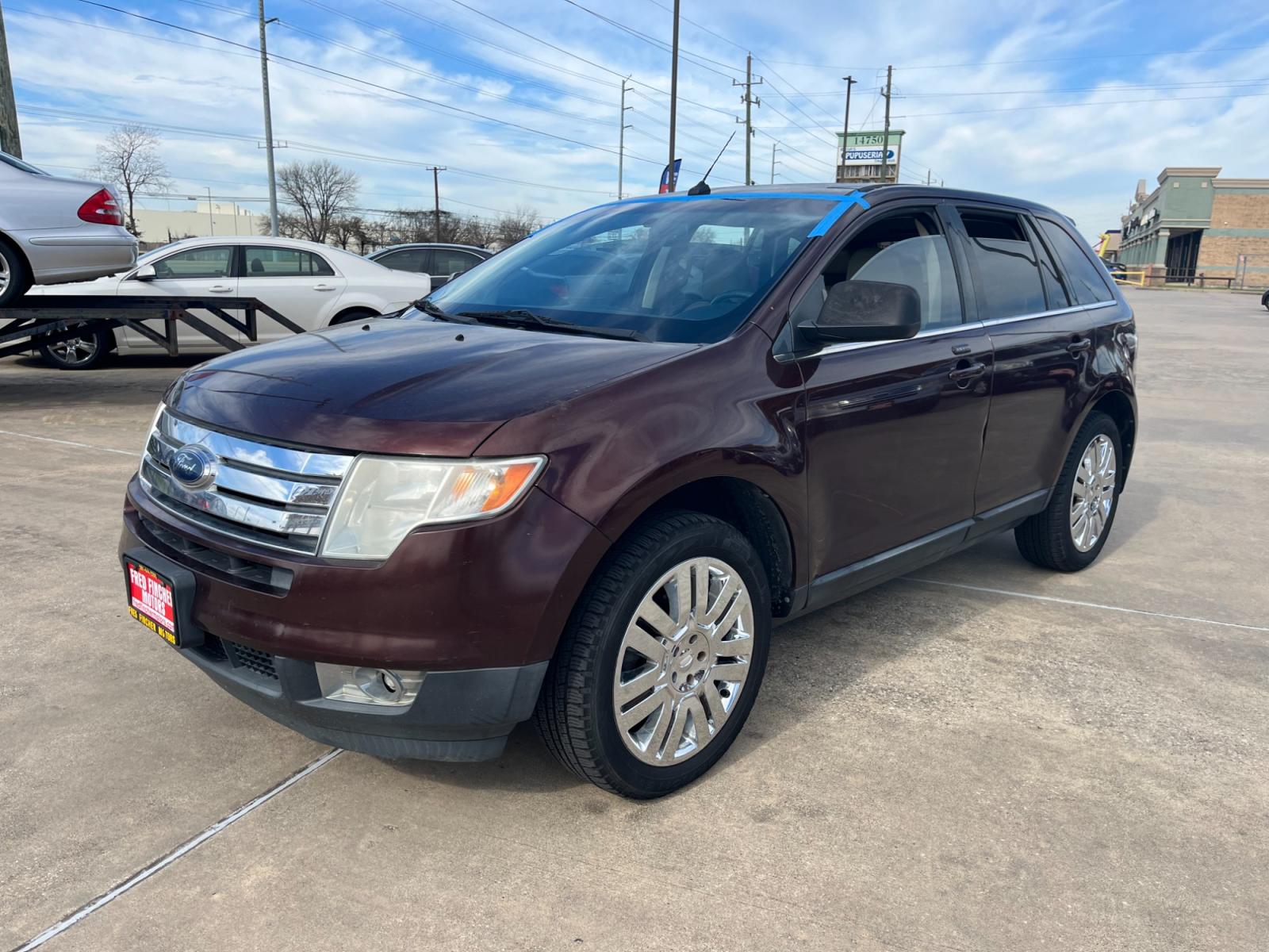 2009 BROWN /TAN Ford Edge (2FMDK39C09B) , Automatic transmission, located at 14700 Tomball Parkway 249, Houston, TX, 77086, (281) 444-2200, 29.928619, -95.504074 - Photo #2